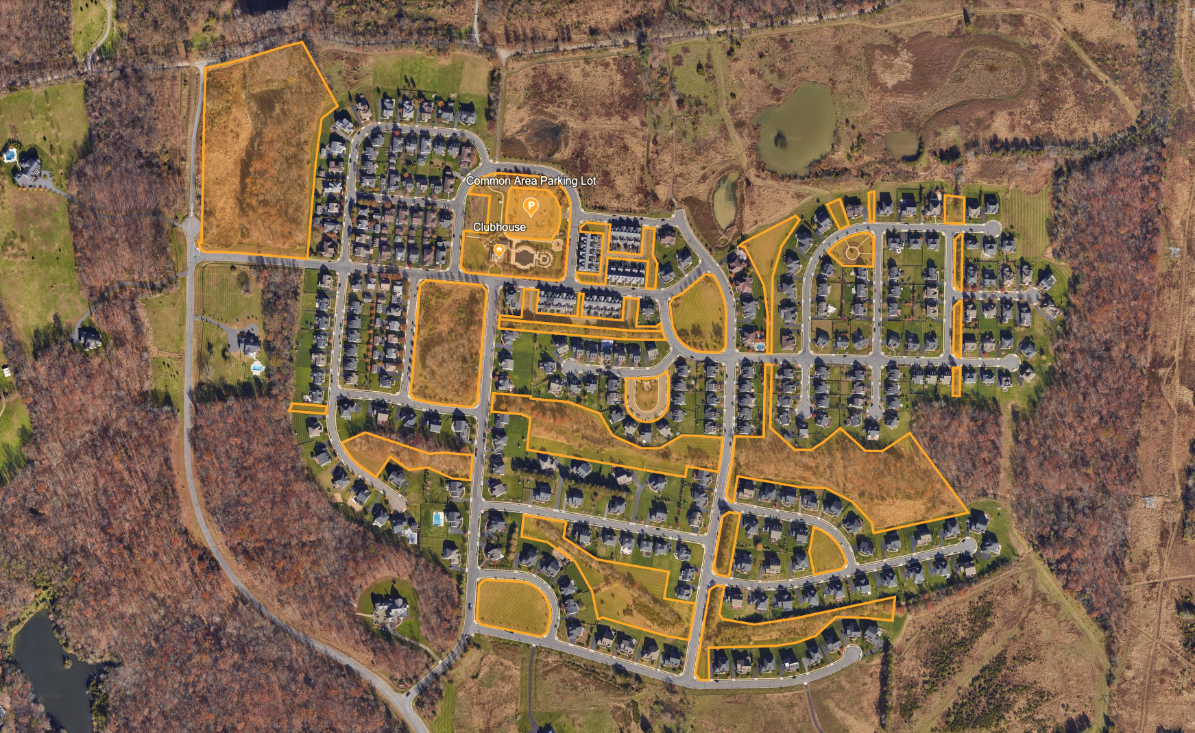MCHOA towing zones